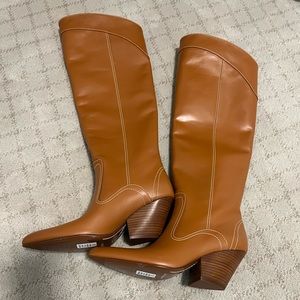 Brand new with box and shoe bag Zimmerman slouchy knee boot size 37 in “Ginger”